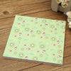 Square Floral Pattern Origami Paper